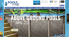 Desktop Screenshot of poolsandstuff.com